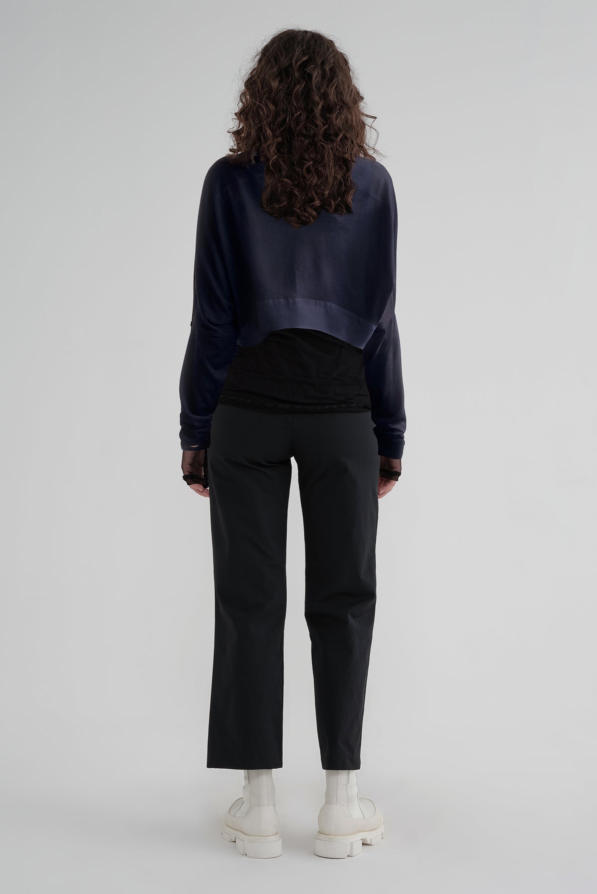 Taylor Merino Concave Sweater Regatta