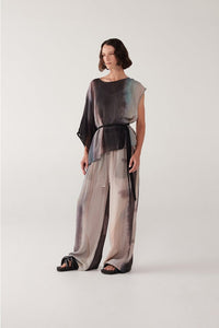 Taylor Print Station Pant Lapis Landscape