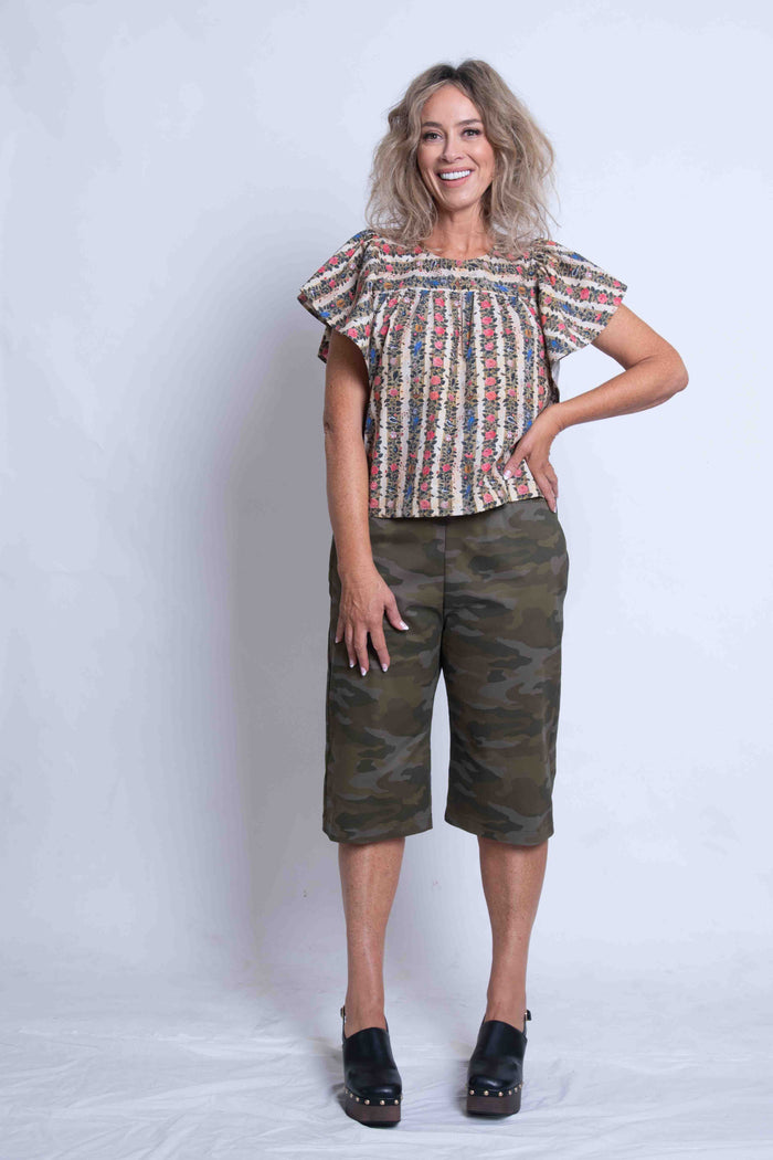Sheryl May Camo Shorts