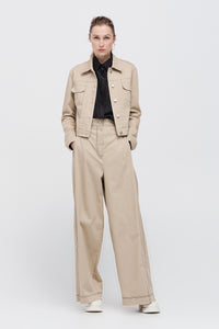Taylor Transverse Jacket Camel