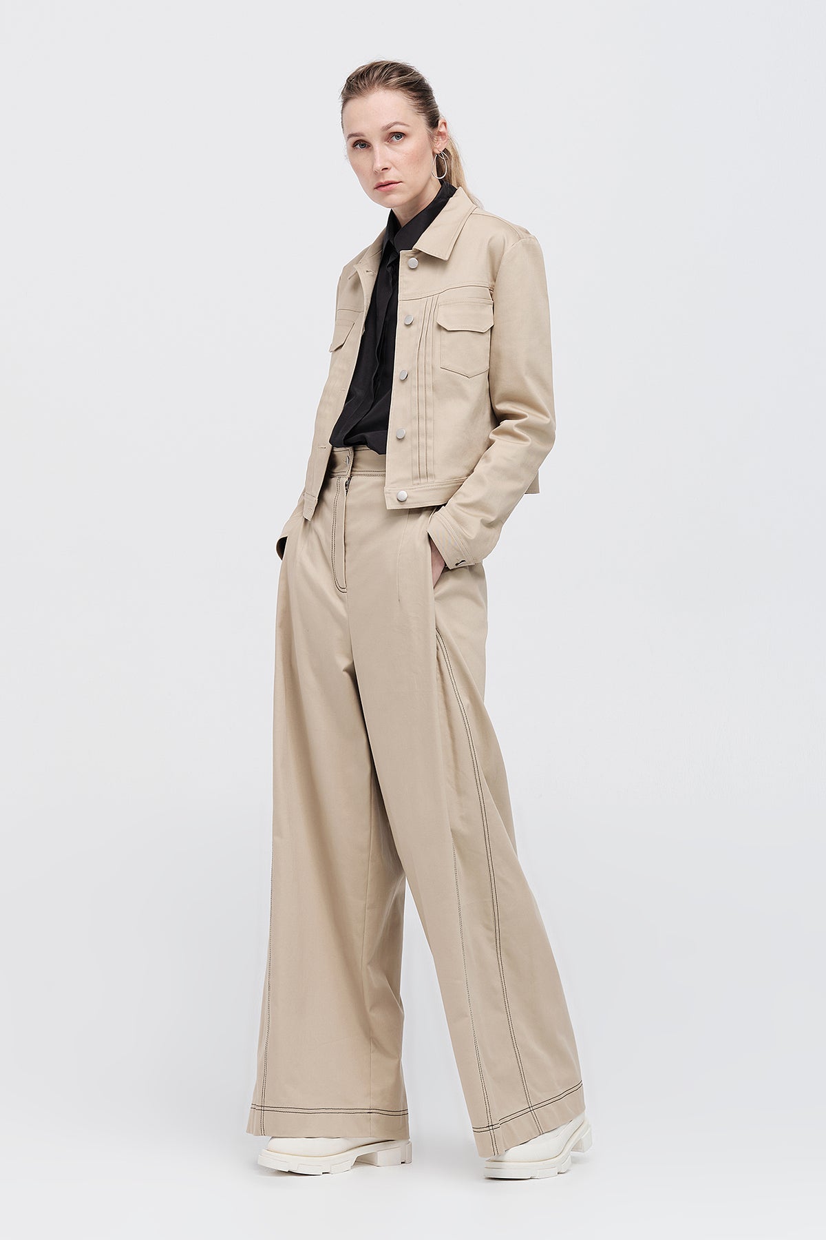 Taylor Attained Pant Camel