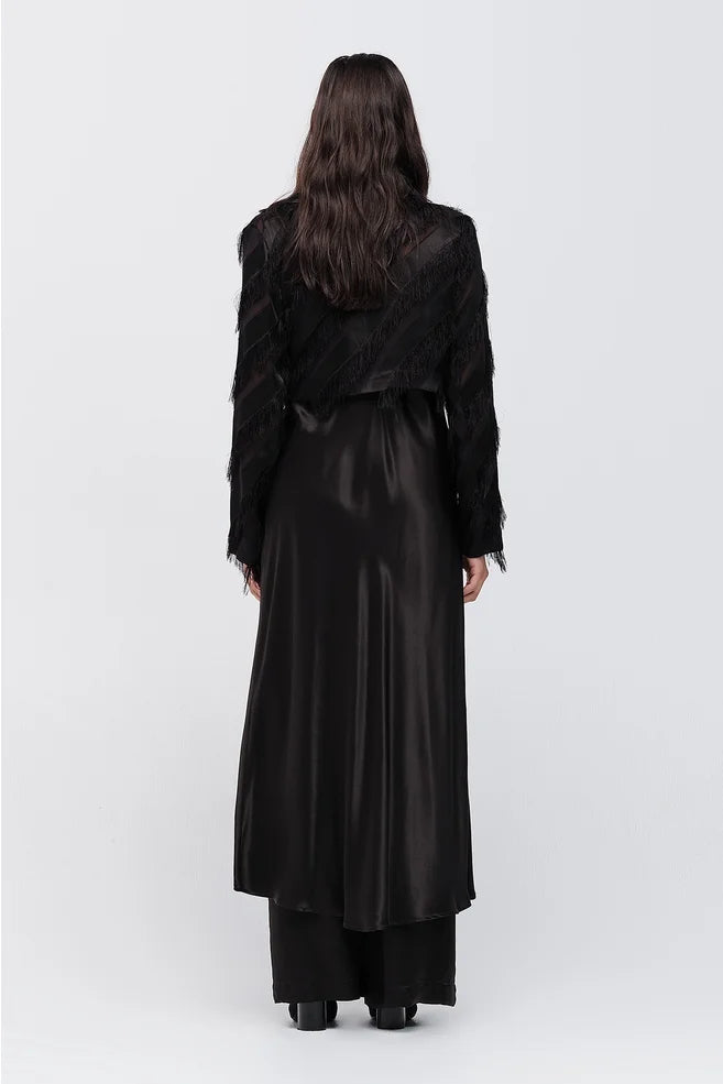 Taylor Conduit Jacket Black Tassel