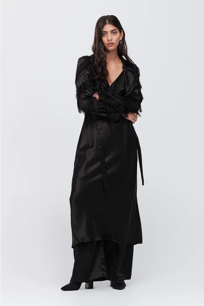 Taylor Conduit Jacket Black Tassel