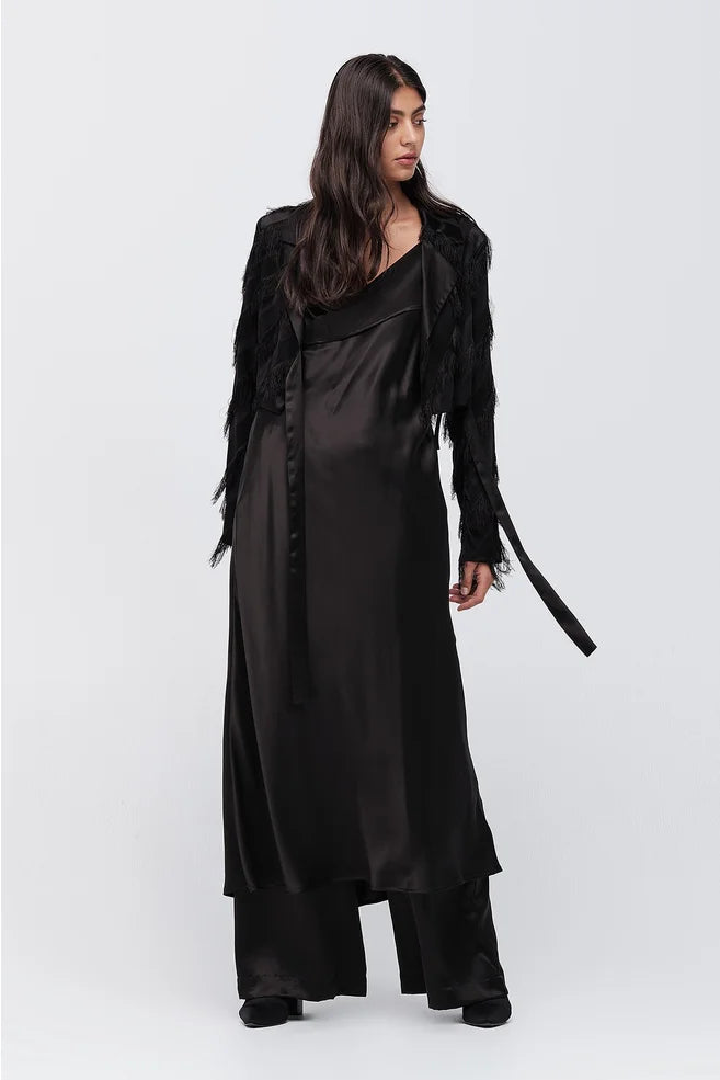 Taylor Conduit Jacket Black Tassel