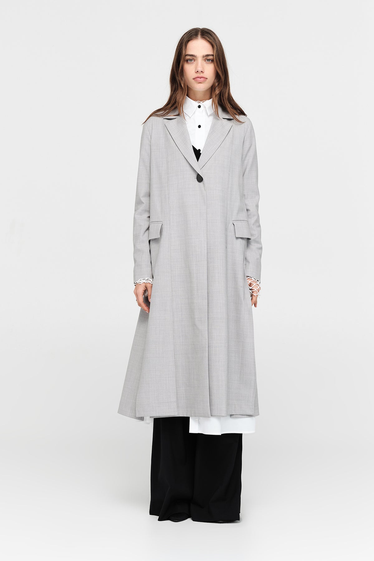 Taylor Column Coat Flint