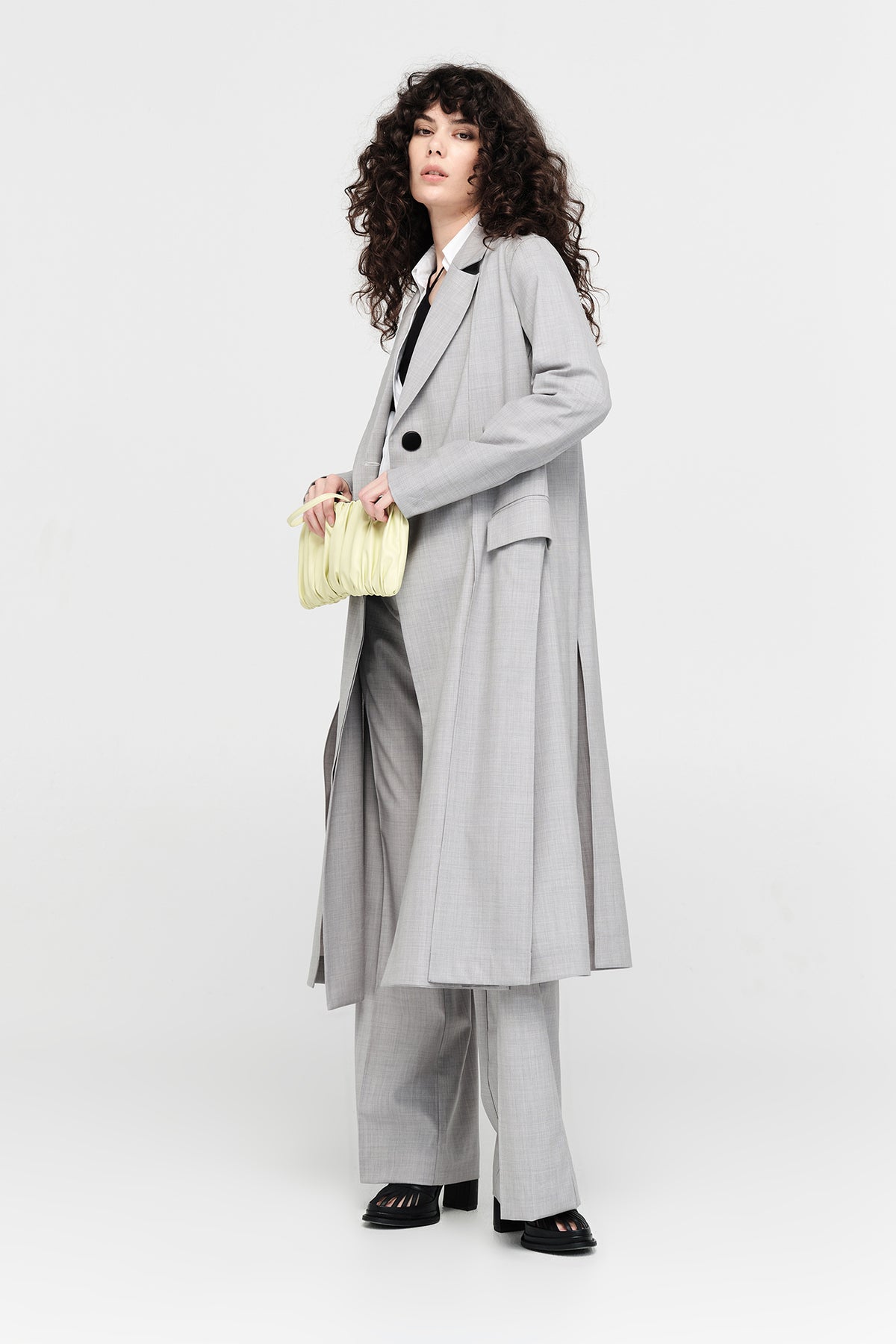 Taylor Column Coat Flint