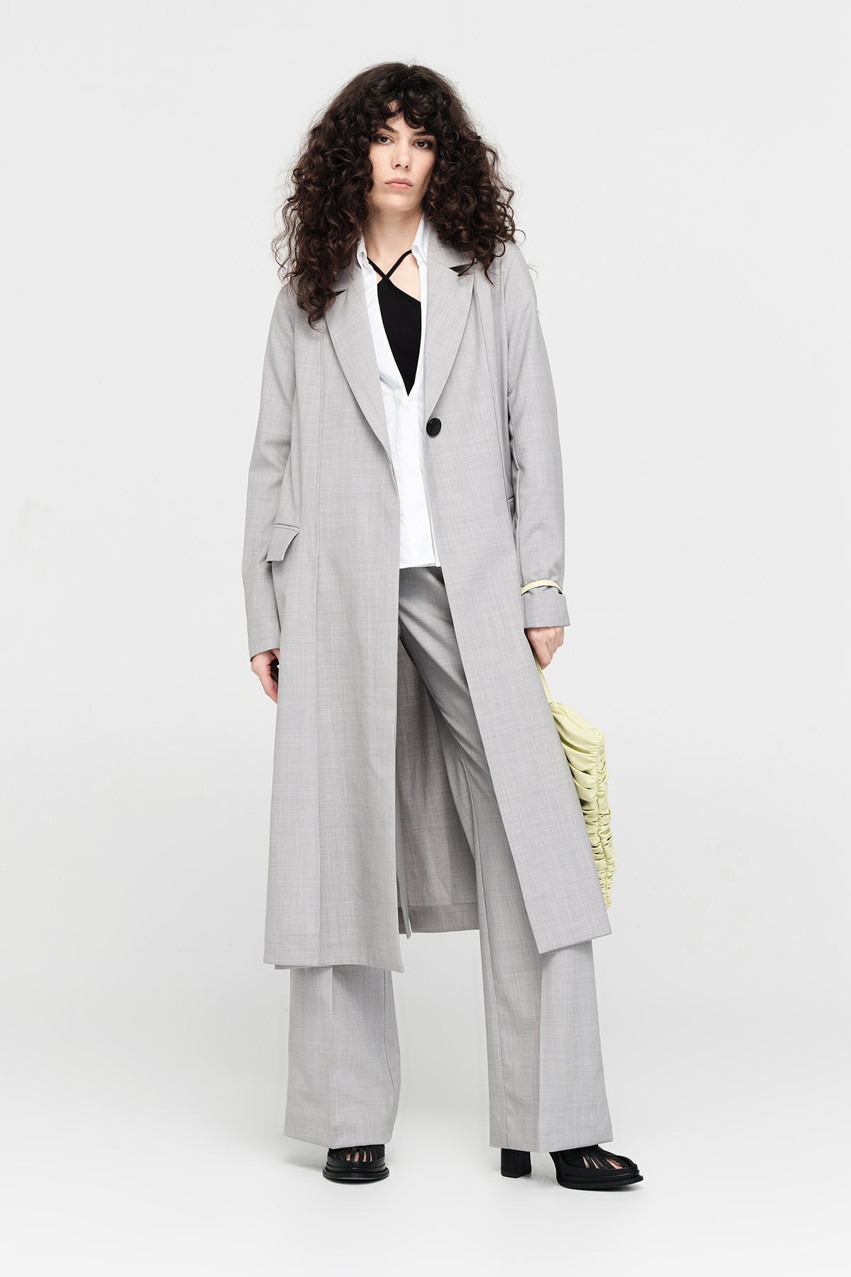 Taylor Column Coat Flint