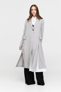 Taylor Column Coat Flint