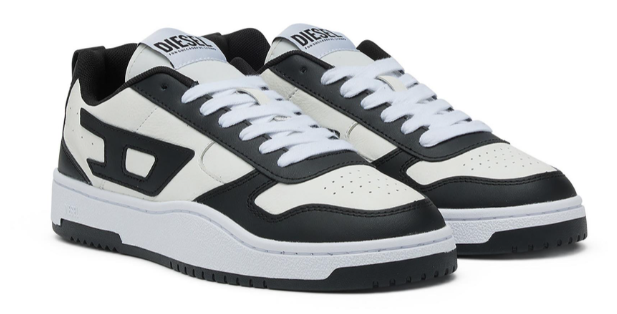 Diesel S- Ukiyo Sneaker Black and White