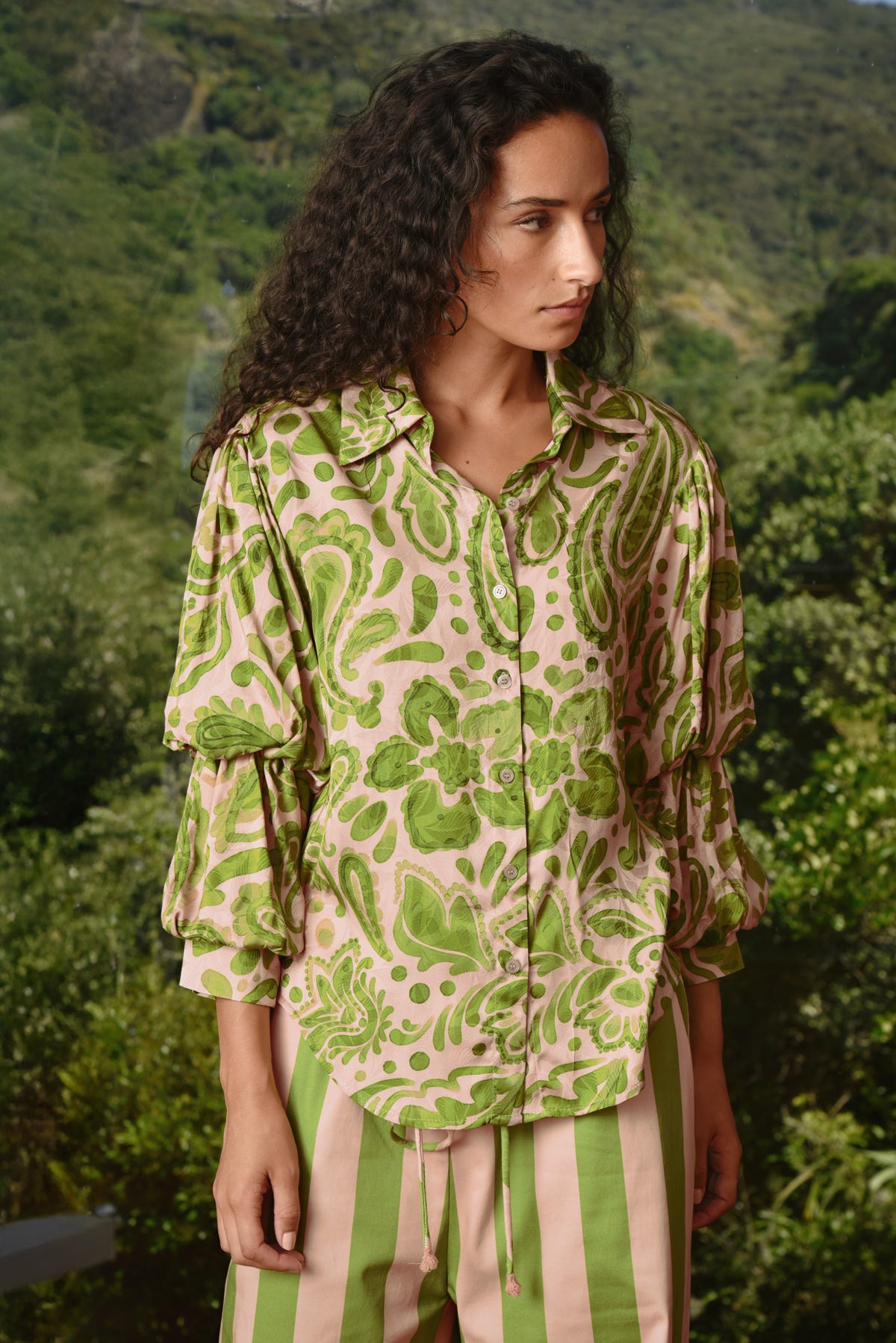 Cooper Pleat and Greet Top