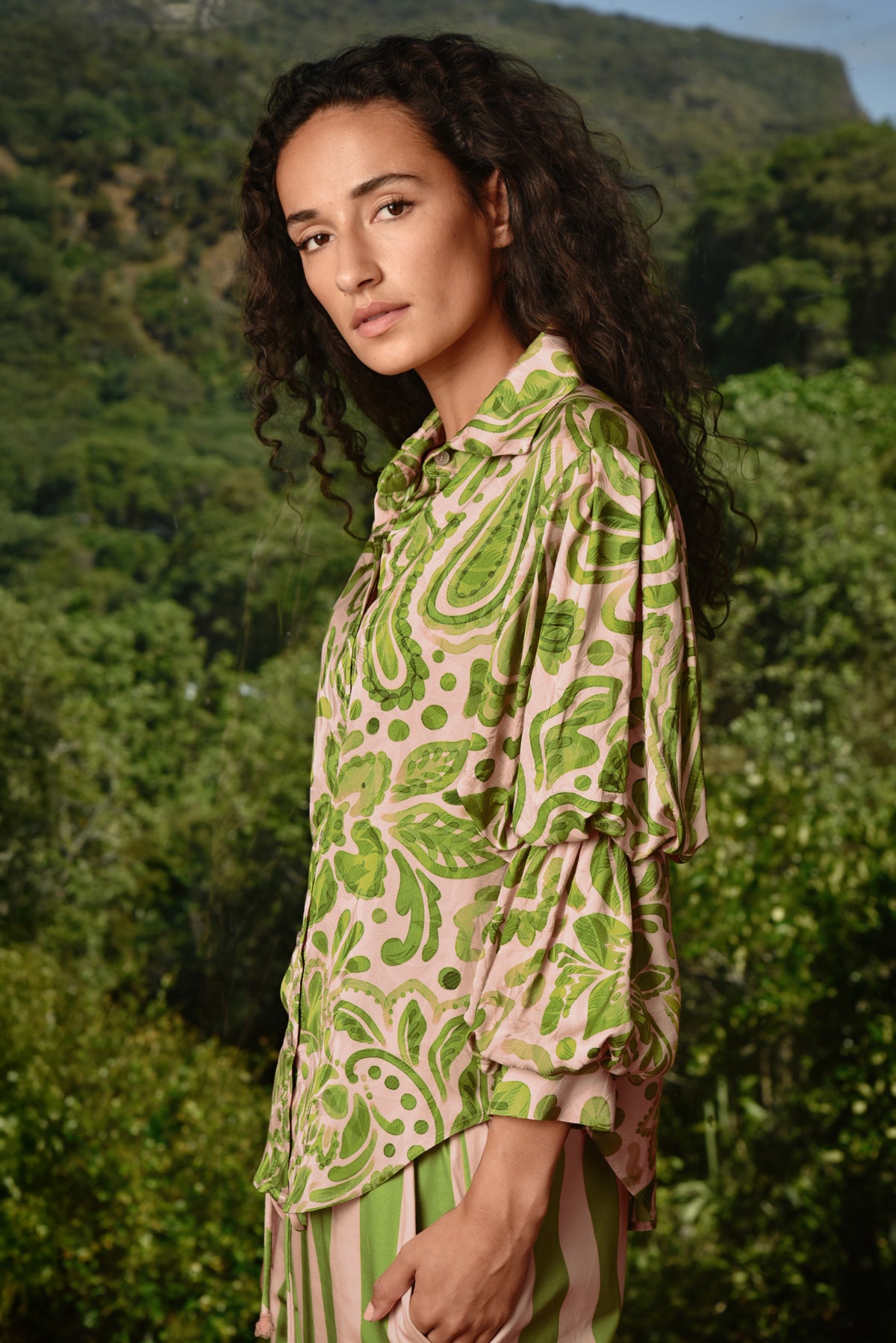 Cooper Pleat and Greet Top