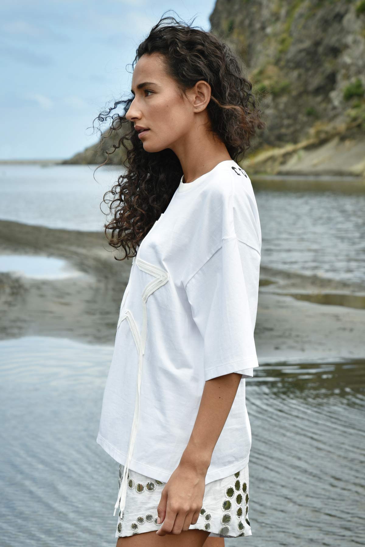 Cooper The Fine Print T-Shirt White