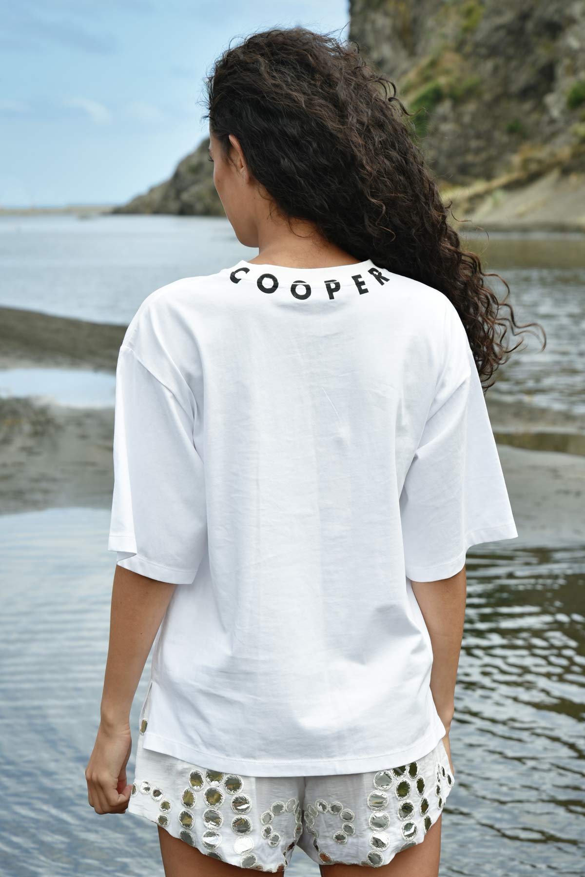 Cooper The Fine Print T-Shirt White