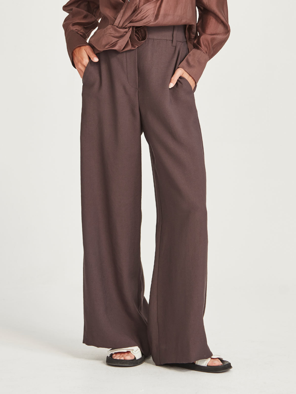 Caroline Sills Luca Wide Leg Trousers
