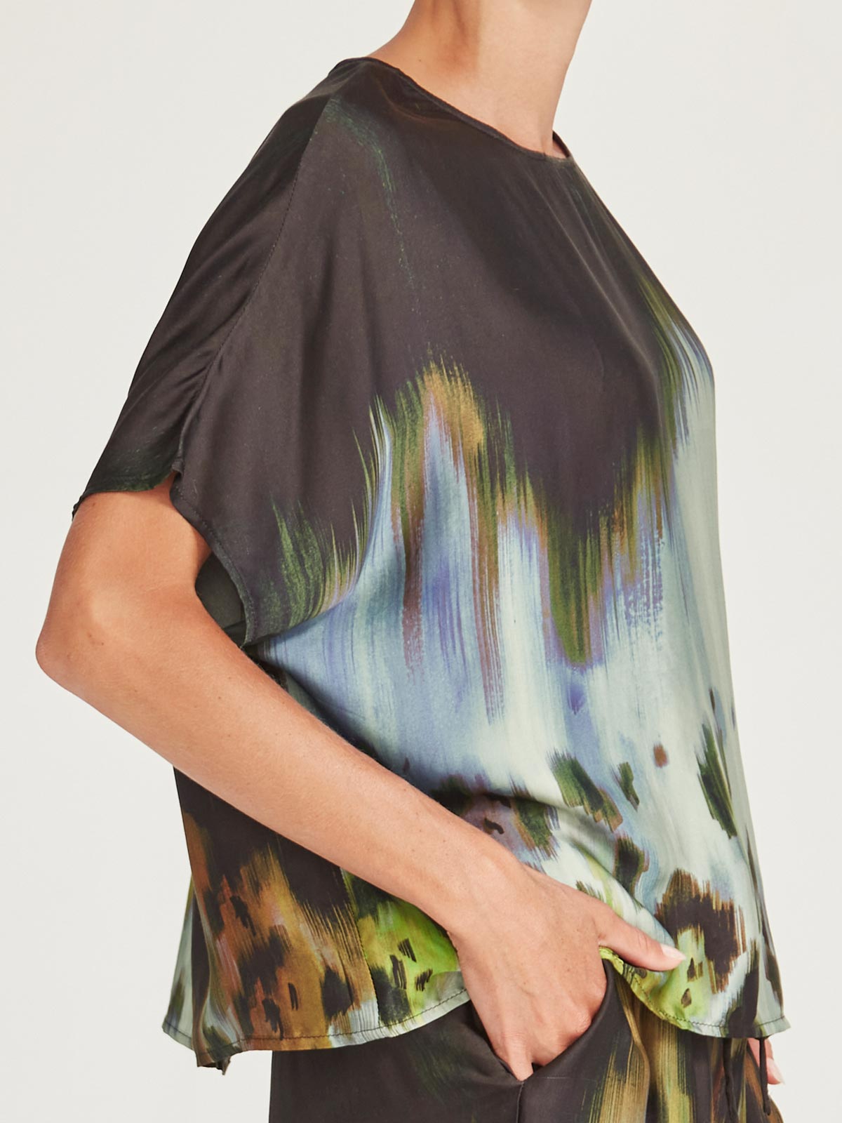 Caroline Sills Atlanta Print Top