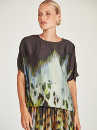Caroline Sills Atlanta Print Top