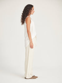 Caroline Sills Addy Long Tank Ivory