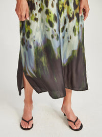 Caroline Sills Monarch Print Dress