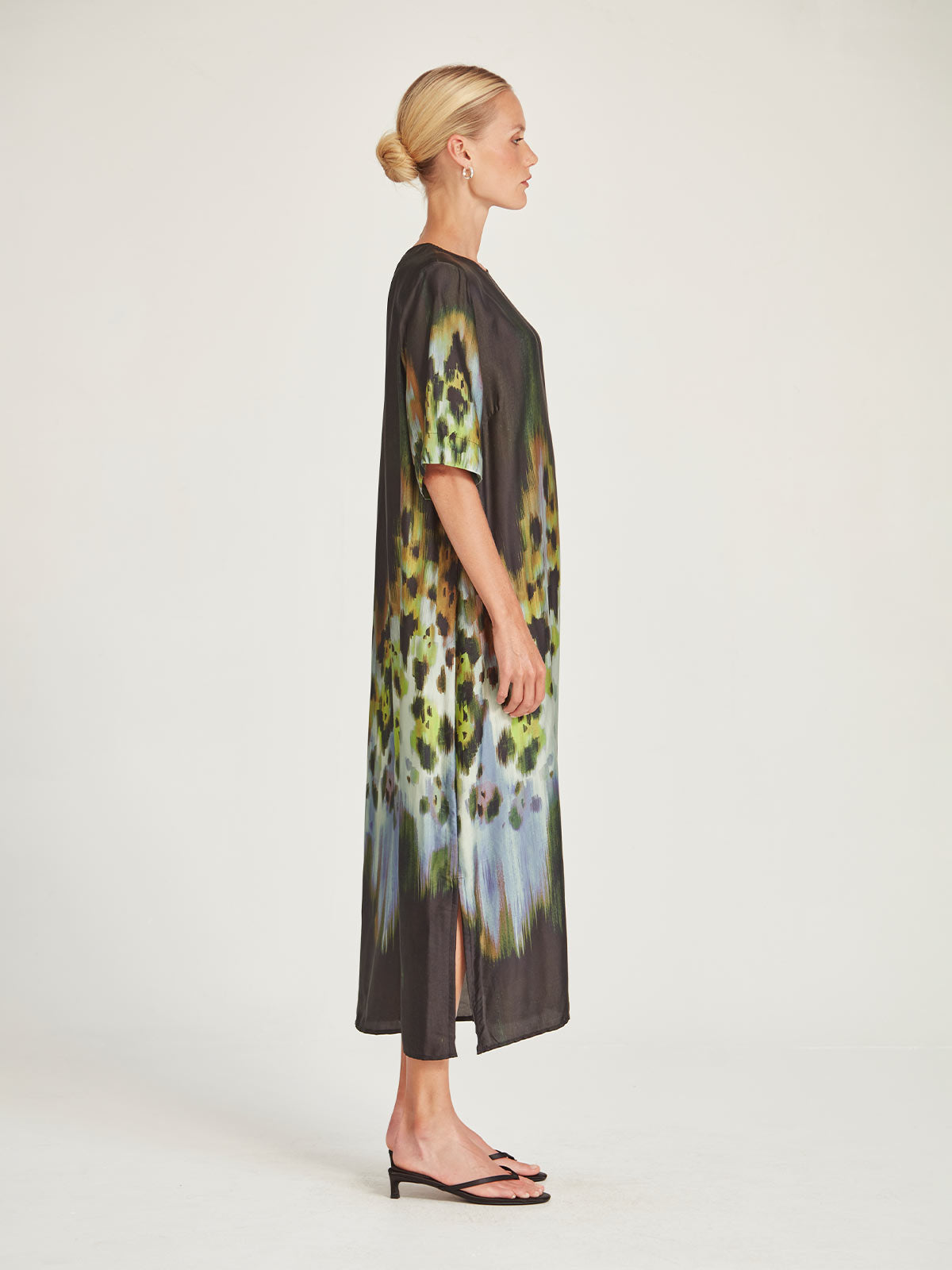 Caroline Sills Monarch Print Dress