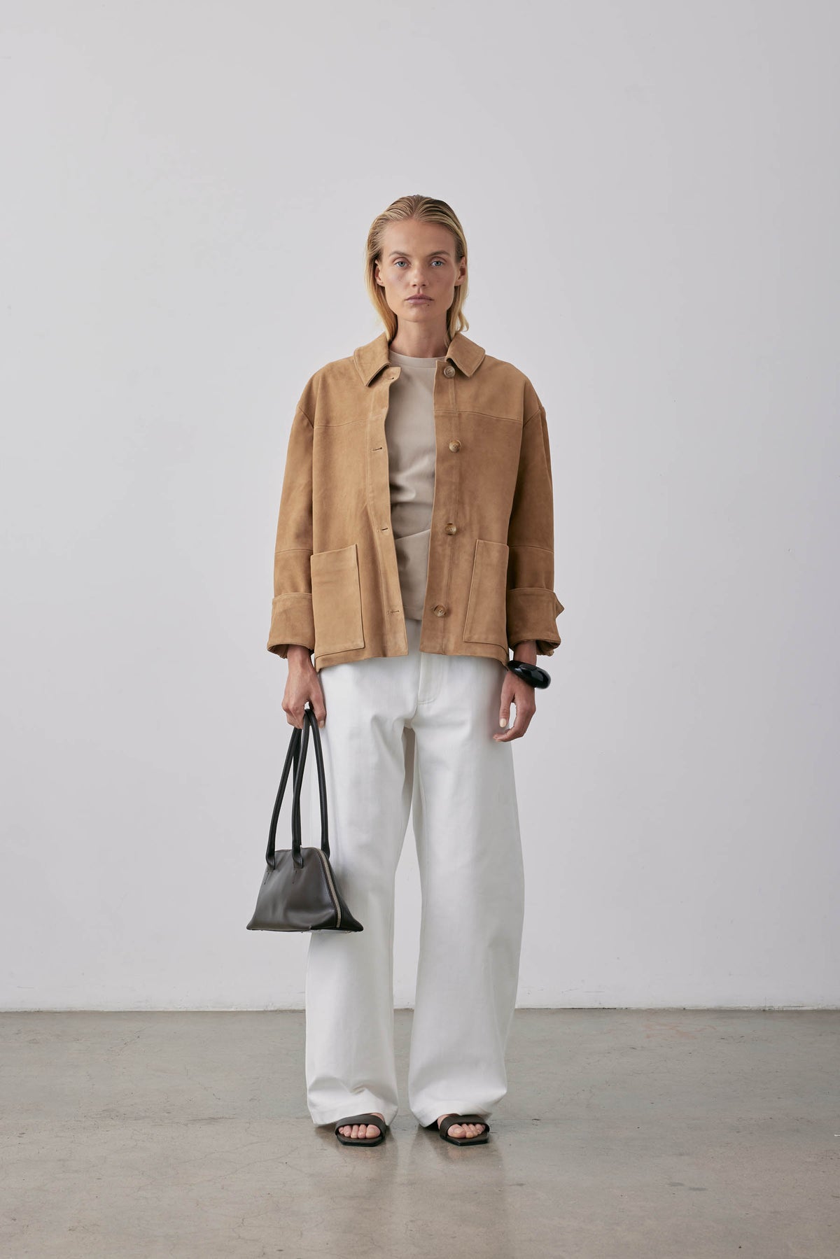 Gregory Hale Jeans Plaster White