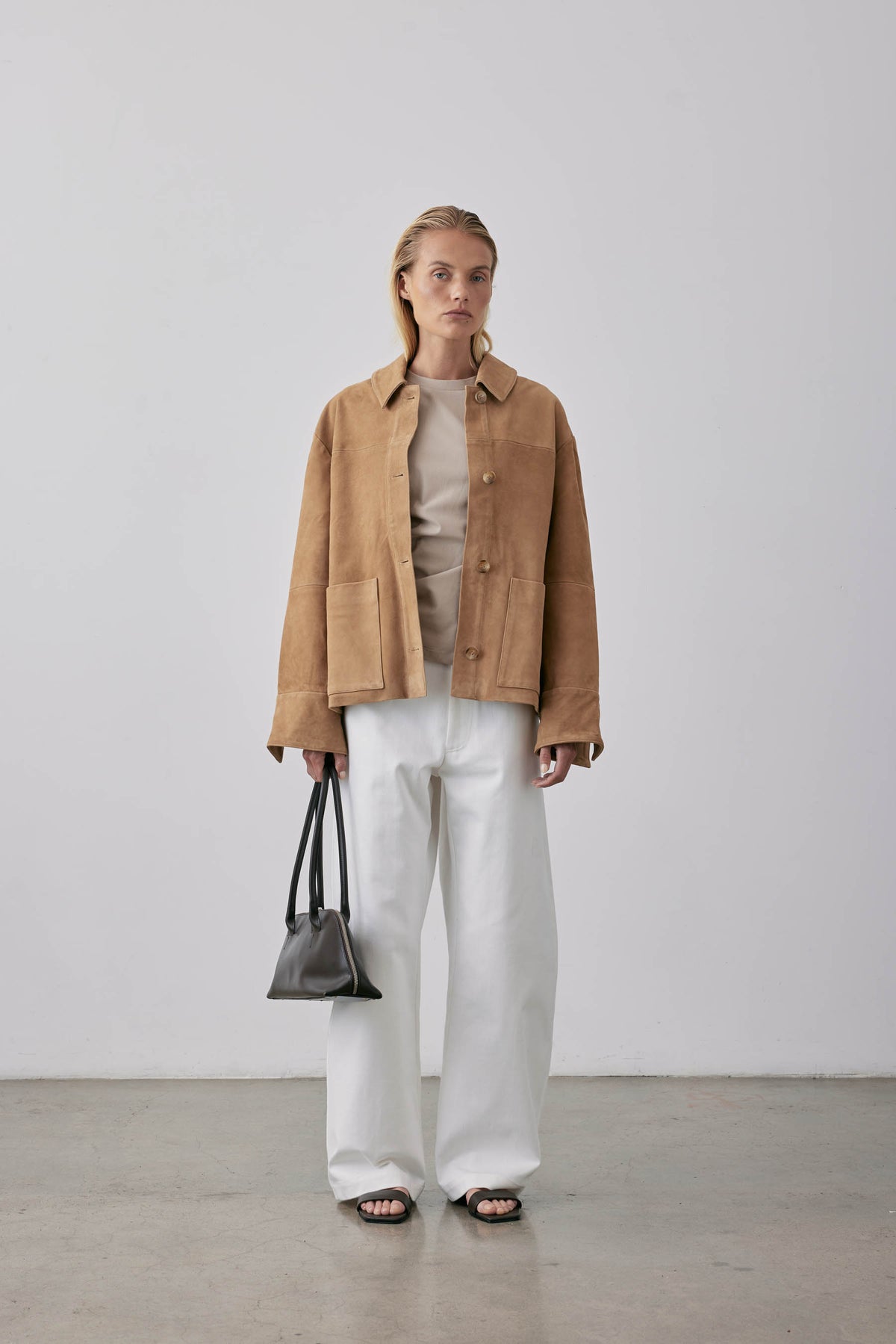 Gregory Hale Jeans Plaster White