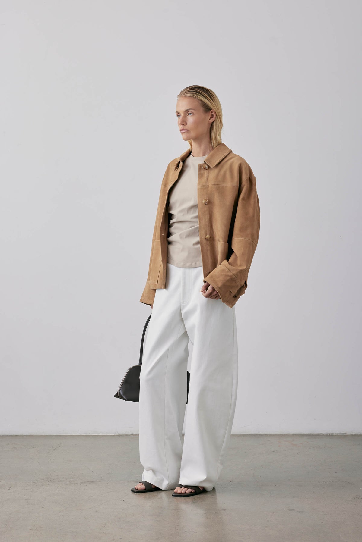 Gregory Hale Jeans Plaster White