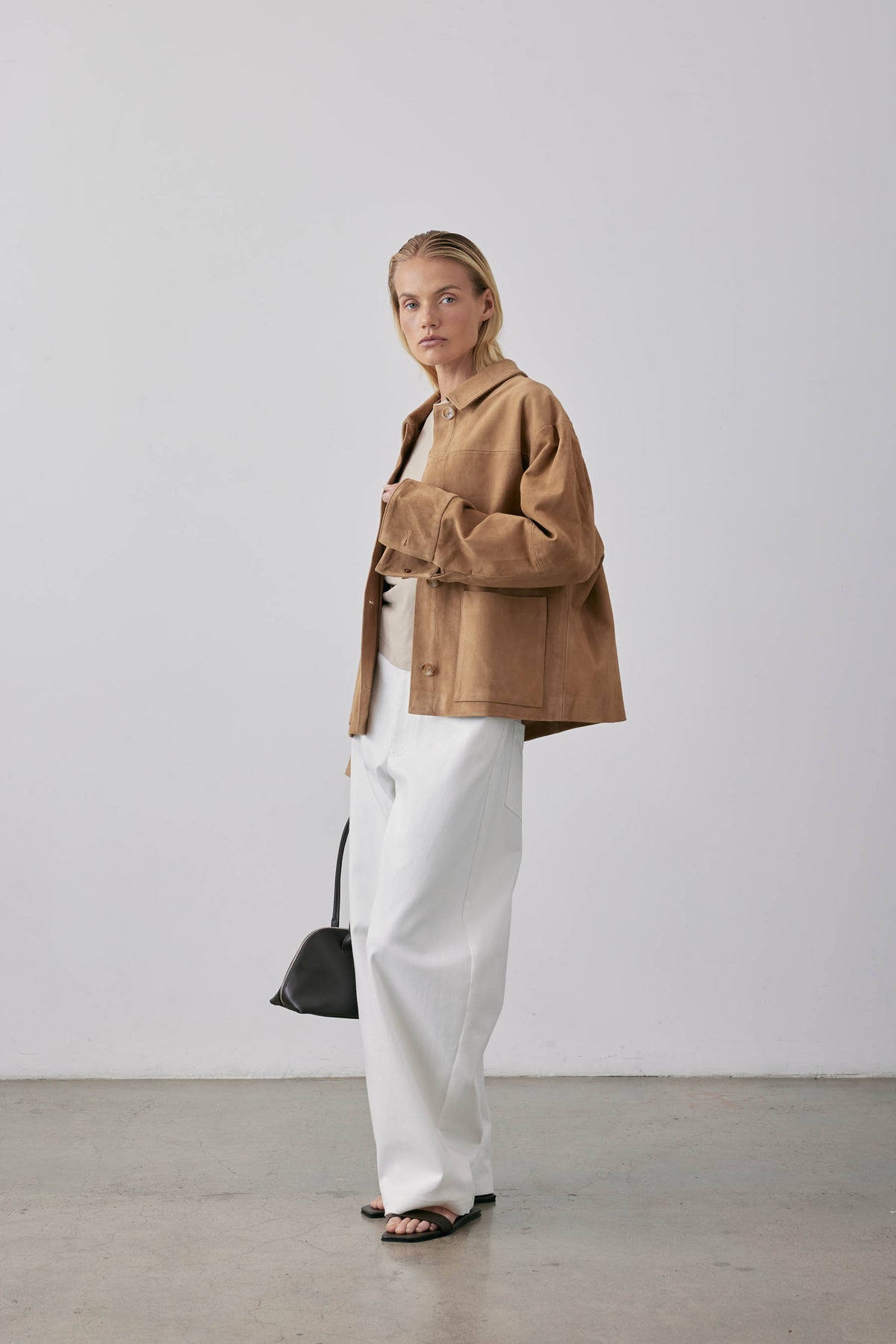 Gregory Hale Jeans Plaster White