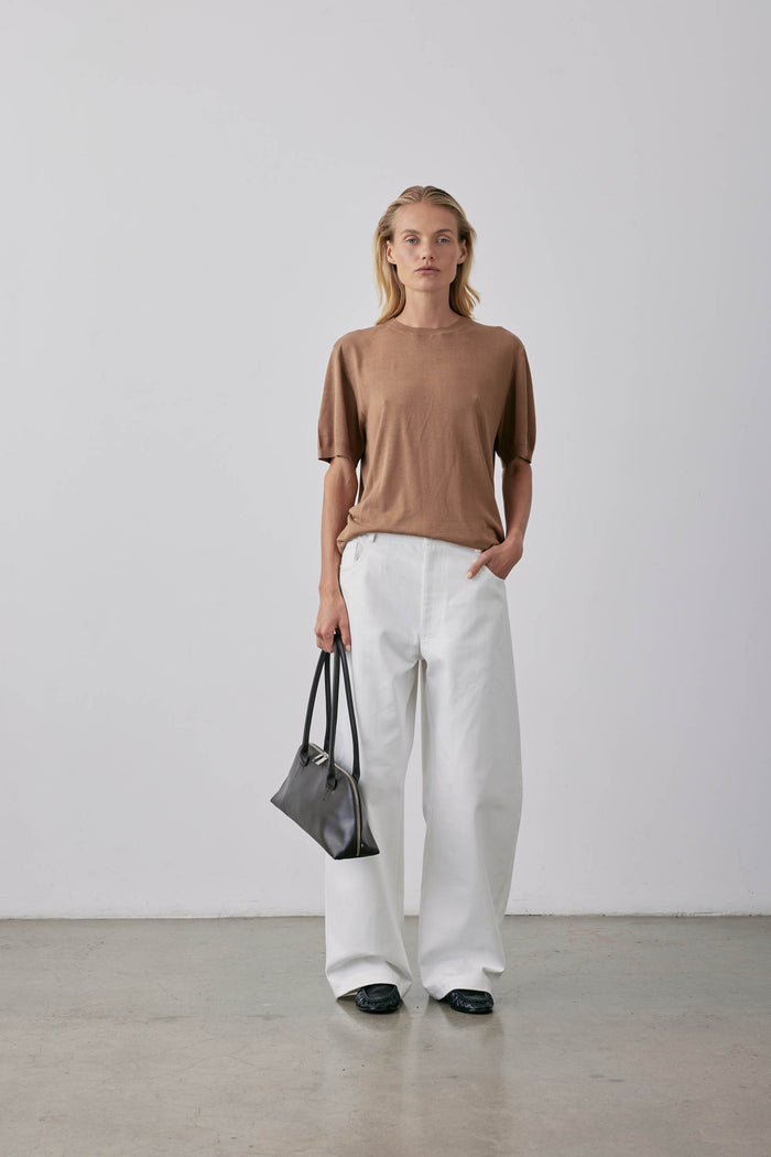 Gregory Miller Knit Top Cognac