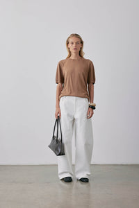 Gregory Miller Knit Top Cognac