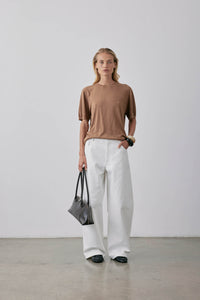 Gregory Miller Knit Top Cognac