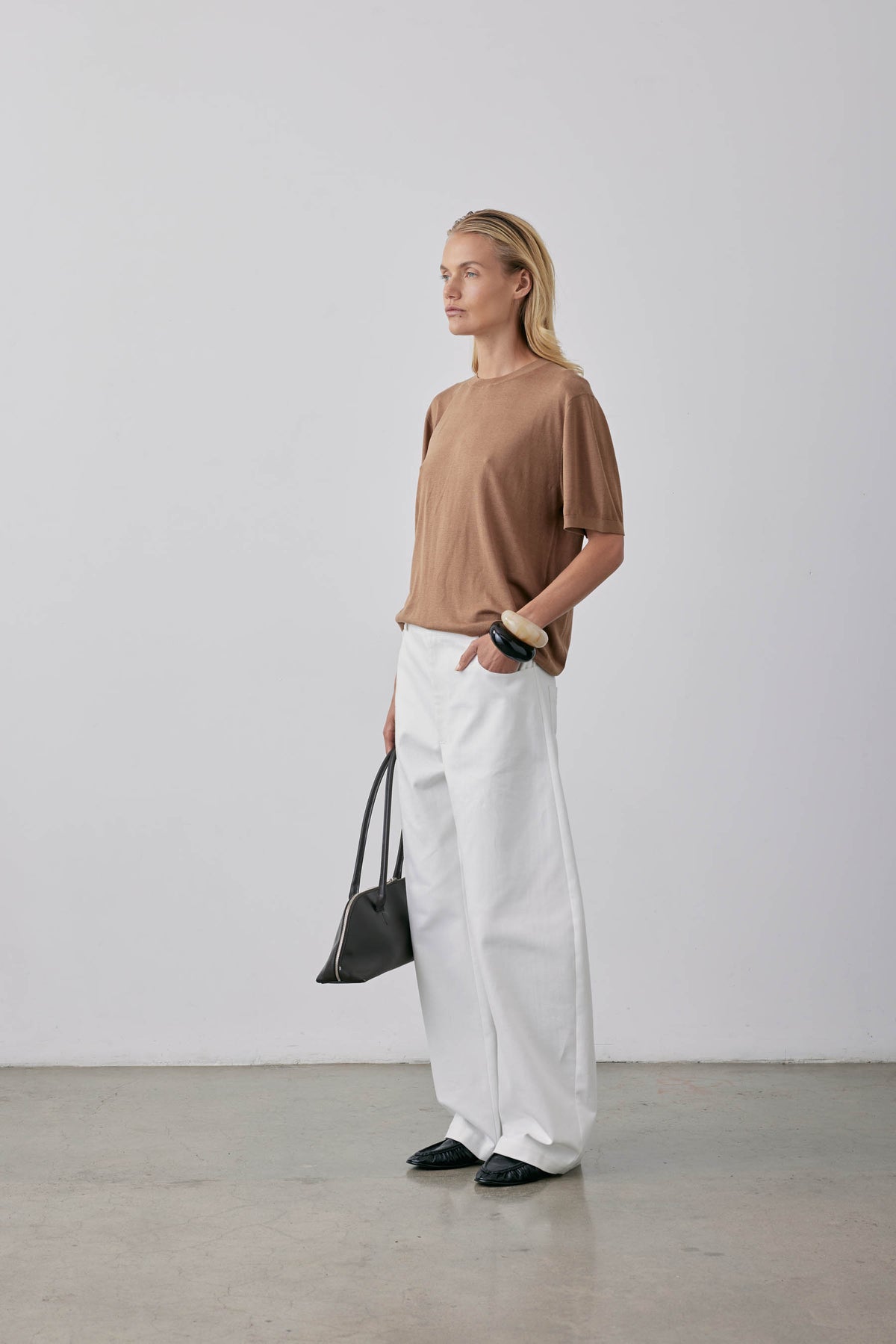 Gregory Miller Knit Top Cognac