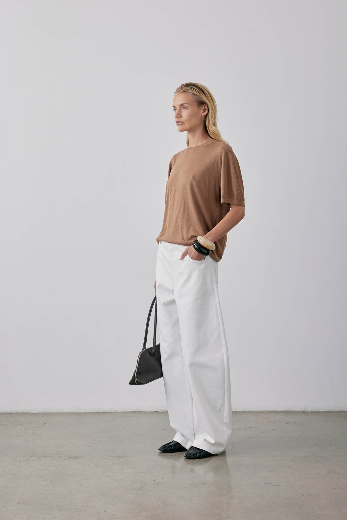 Gregory Miller Knit Top Cognac