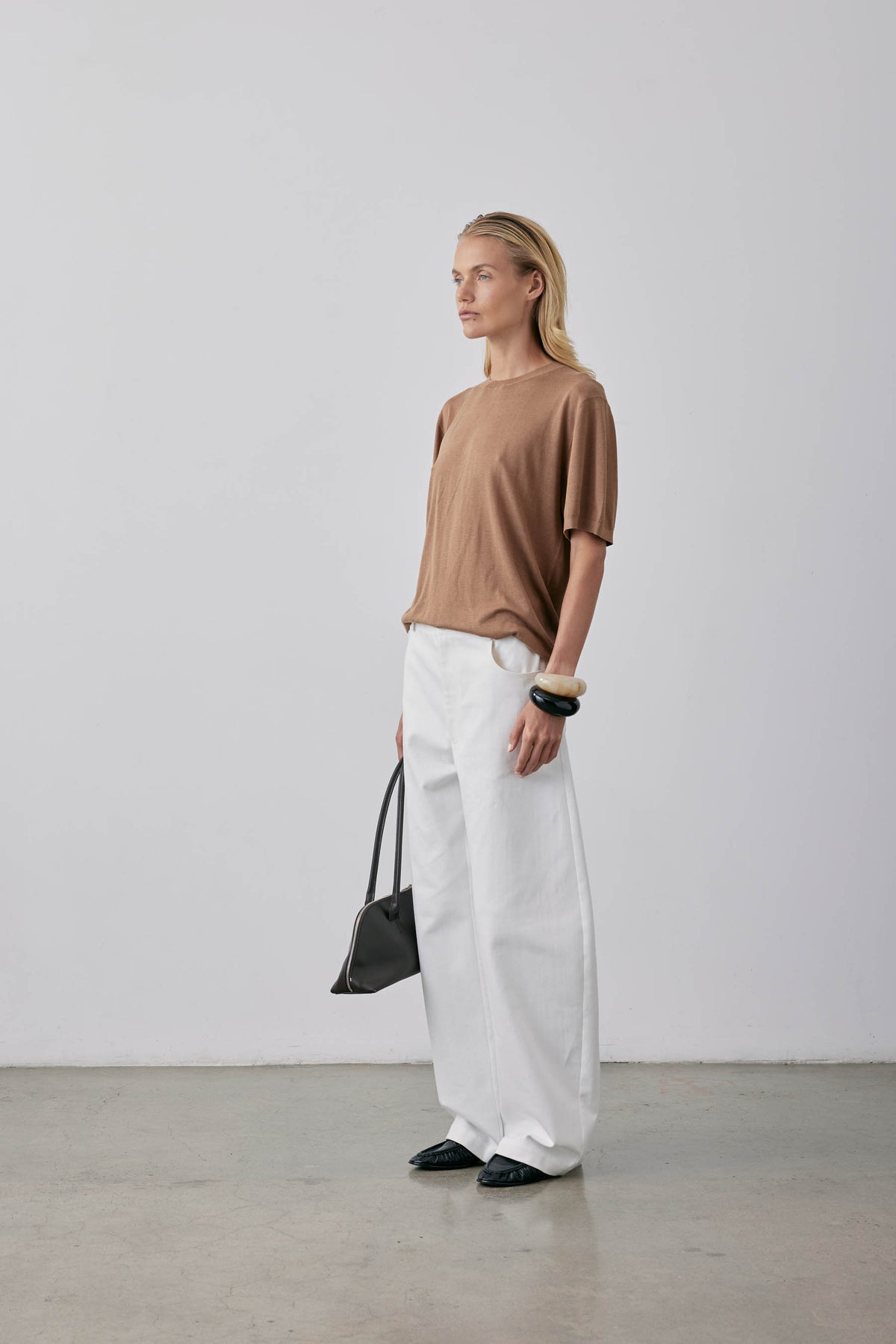 Gregory Miller Knit Top Cognac