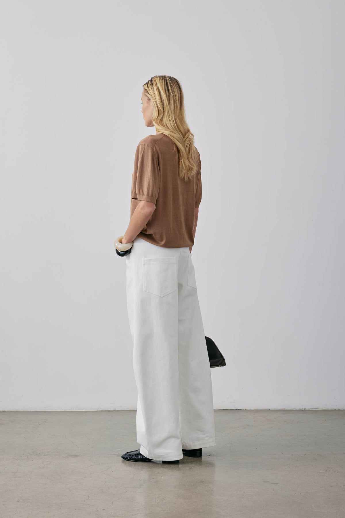 Gregory Miller Knit Top Cognac