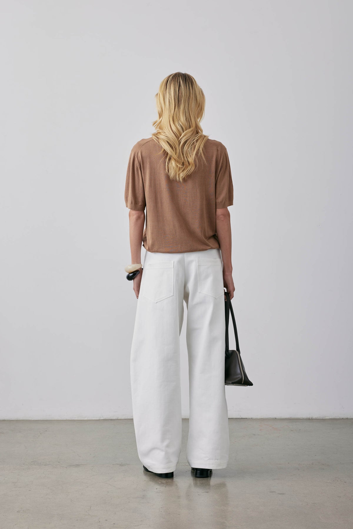 Gregory Miller Knit Top Cognac