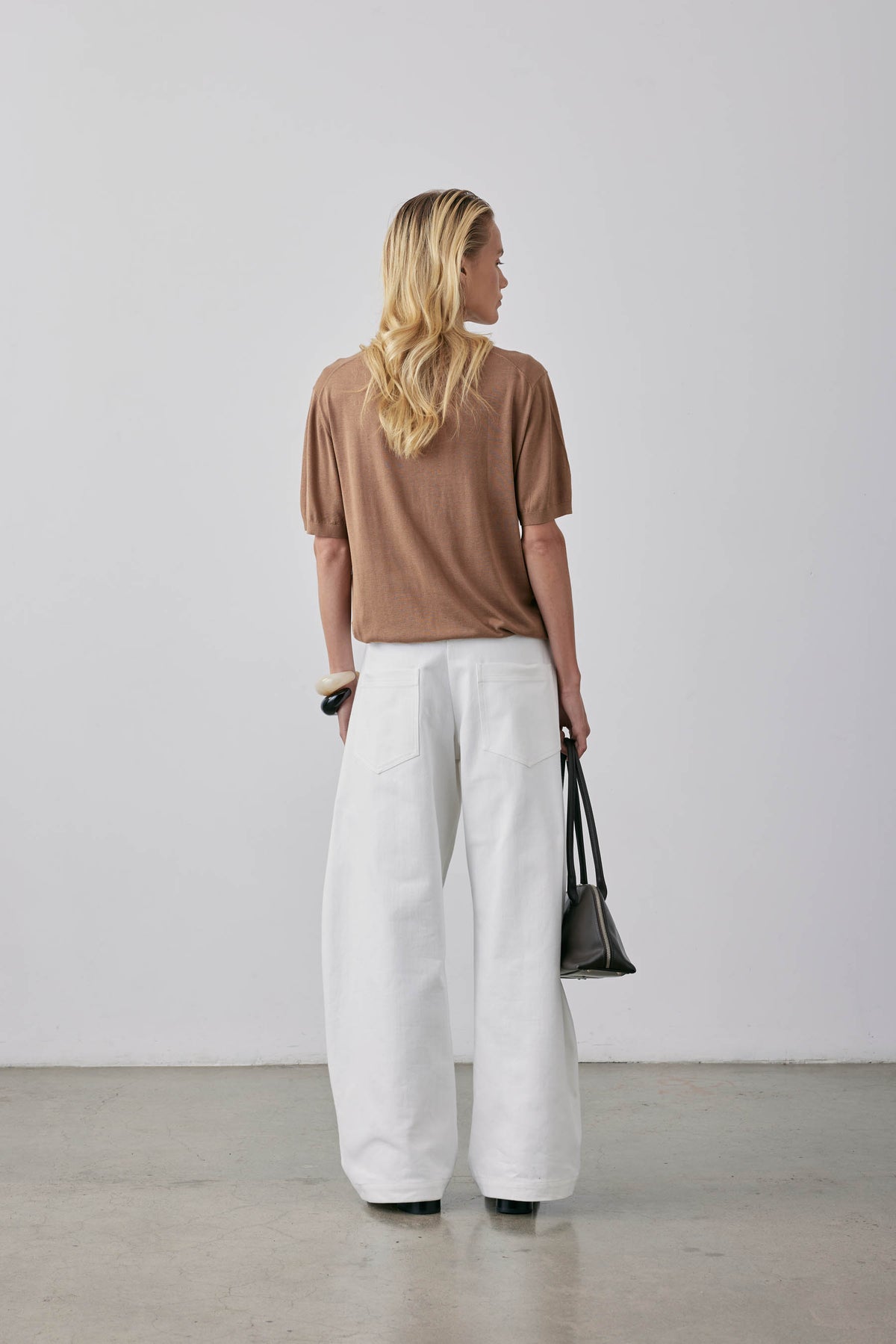 Gregory Miller Knit Top Cognac