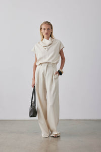 Gregory Broun Pant Parchment