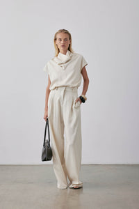 Gregory Broun Pant Parchment