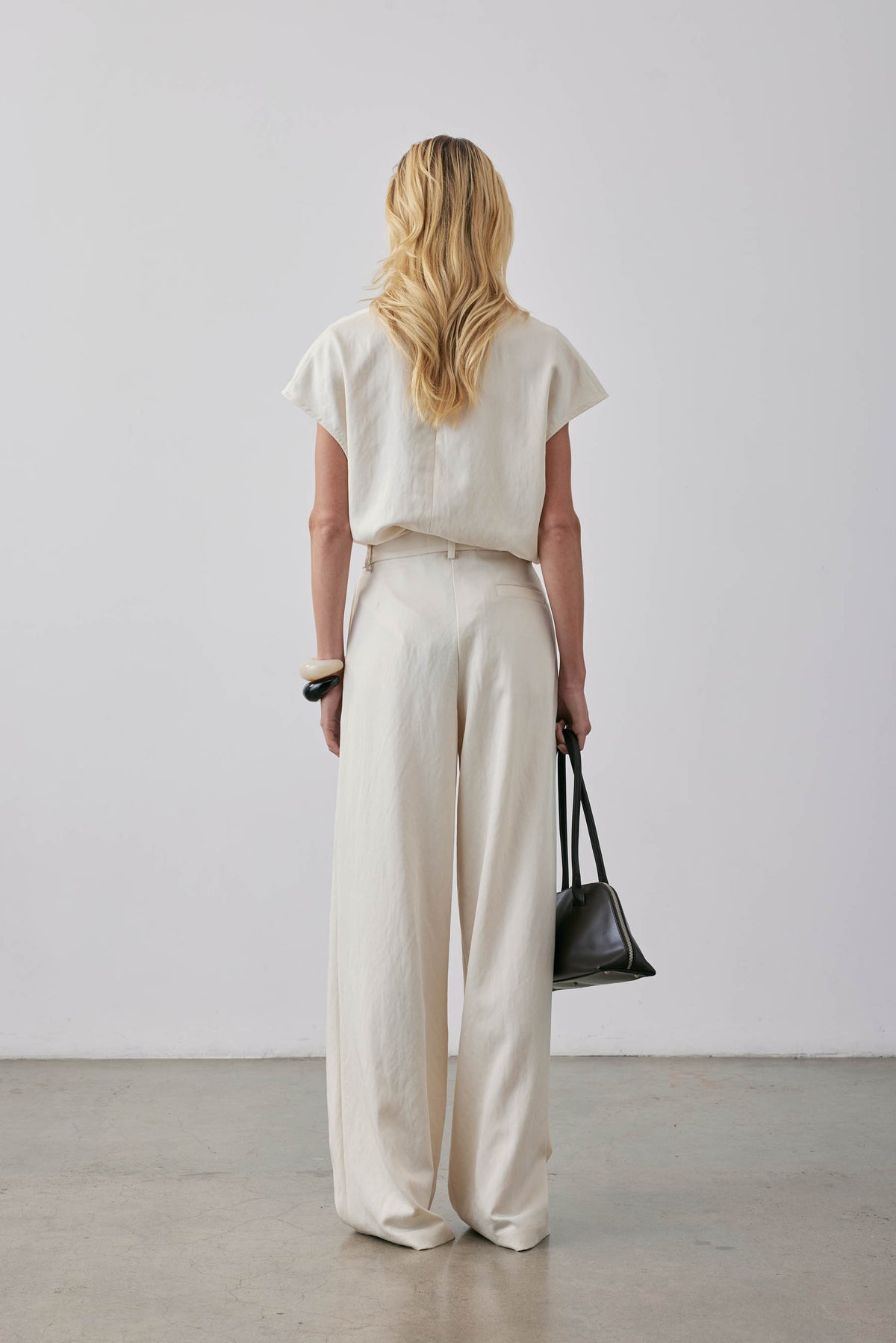 Gregory Broun Pant Parchment