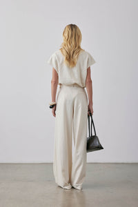 Gregory Broun Pant Parchment