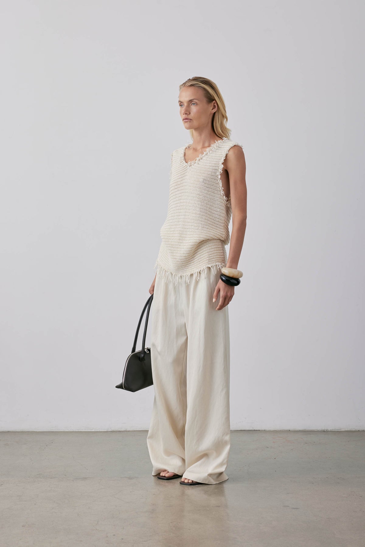 Gregory Broun Pant Parchment