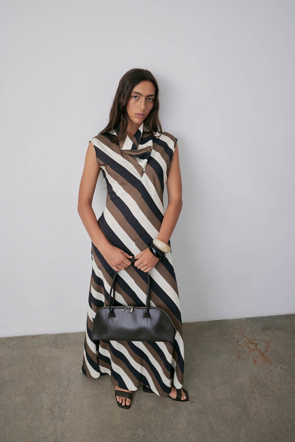 Gregory Ruffus Dress