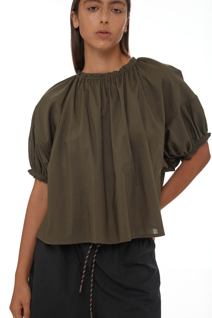 Ricochet Tomas Top Dark Khaki