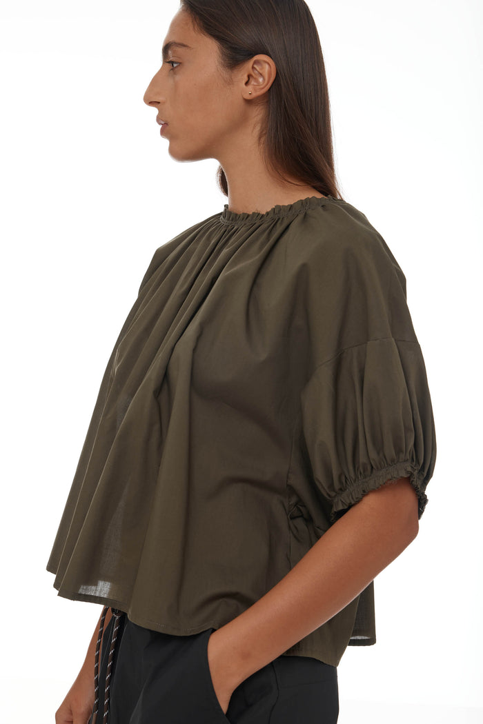 Ricochet Tomas Top Dark Khaki