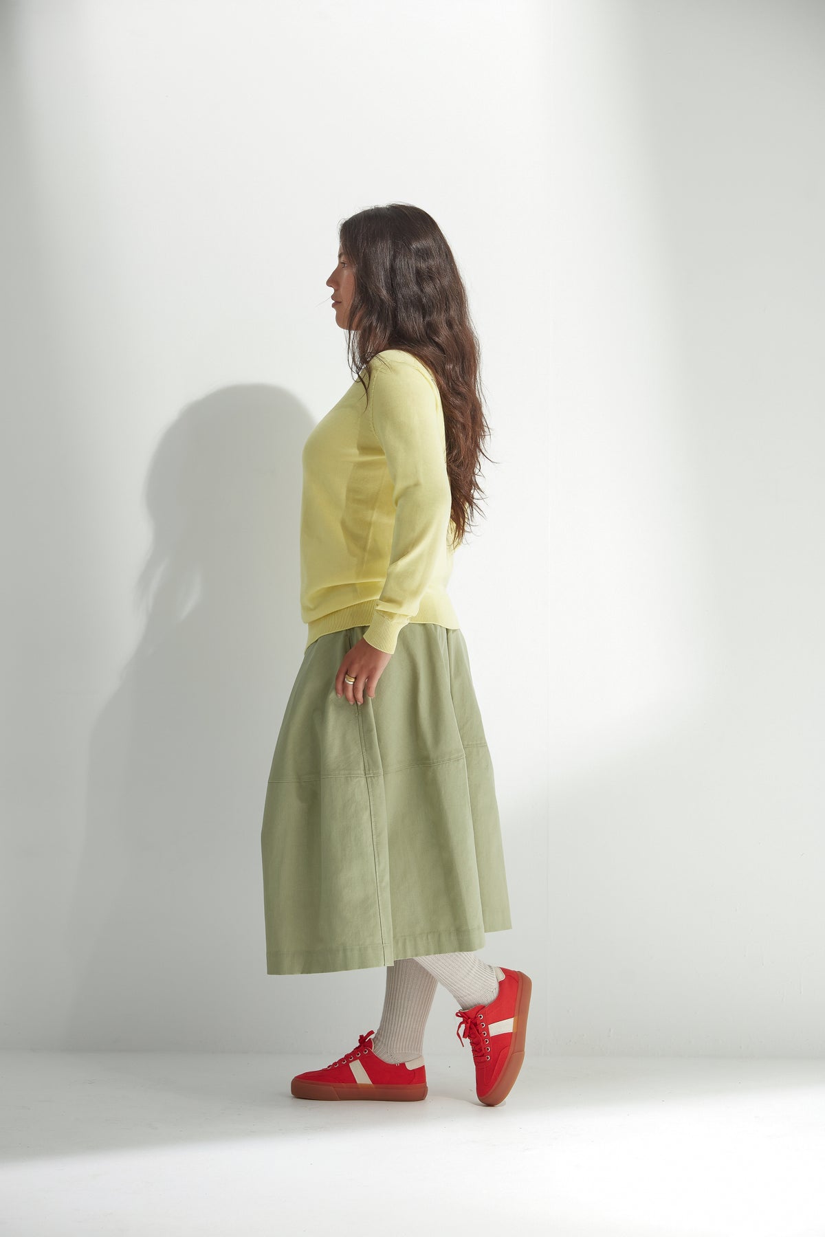 Standard Issue V Neck Slouchy Jumper Barlett