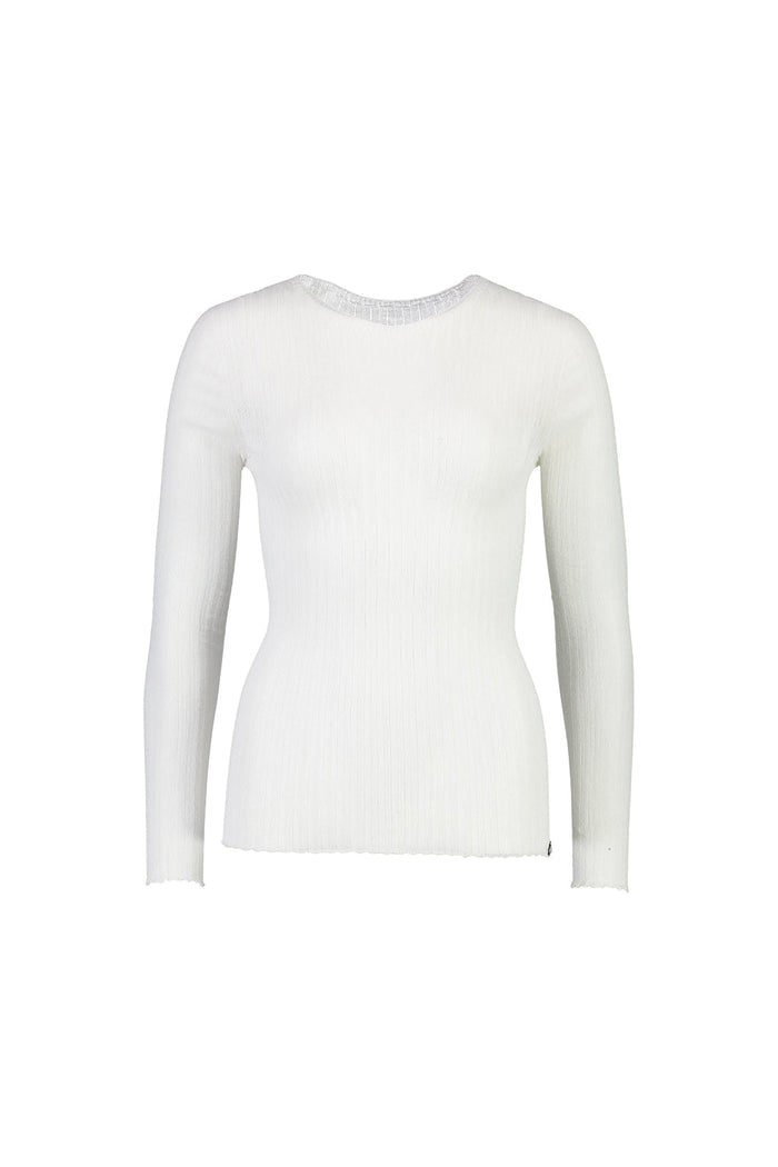 Standard Issue Cotton Tulle Top White