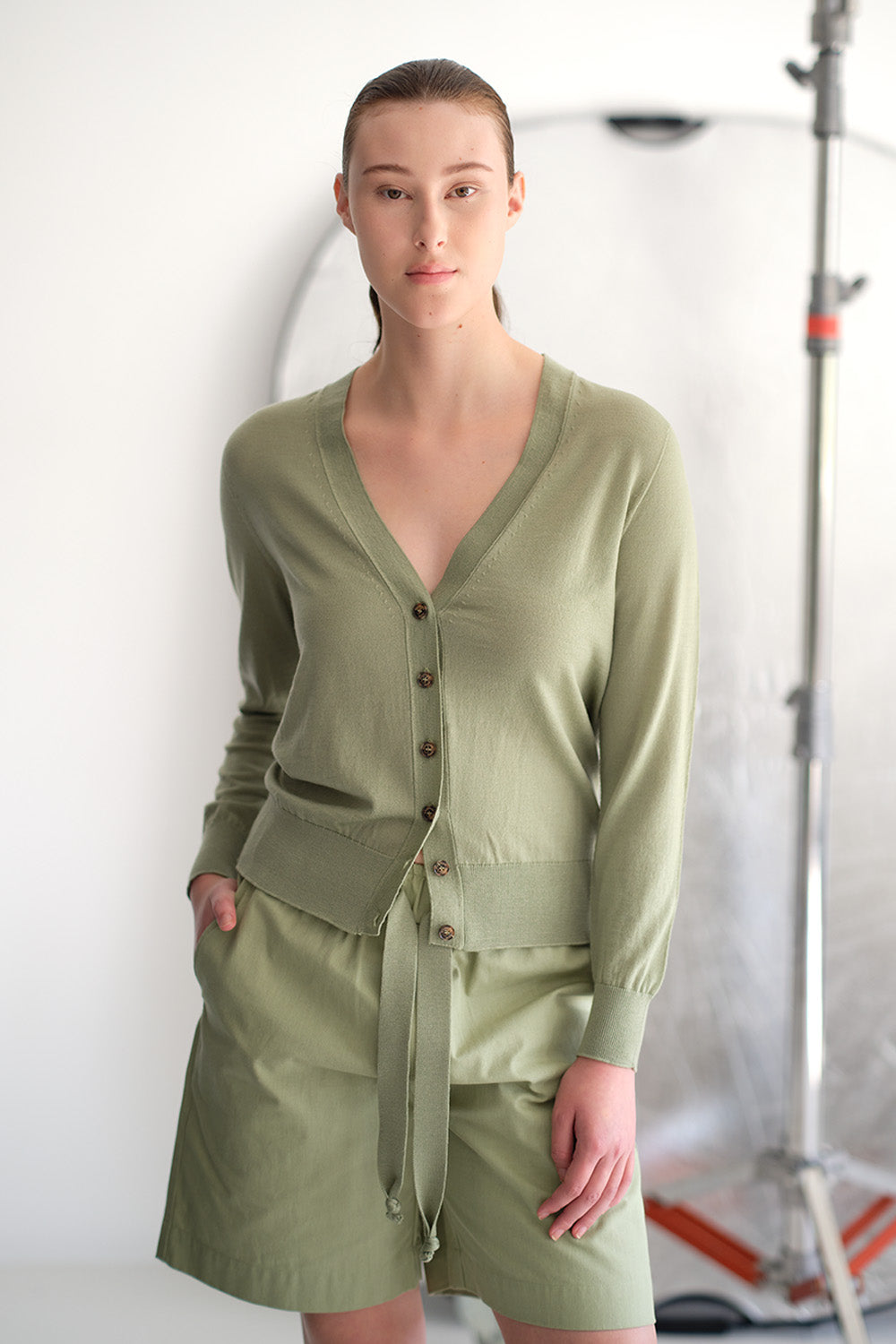 Standard Issue Merino V Neck Cardigan