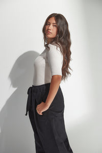 Standard Issue Balance Rib T-Shirt Chalk