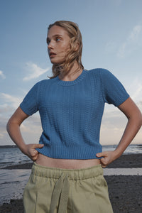 Standard Issue Cotton Grain T-Shirt Pacific