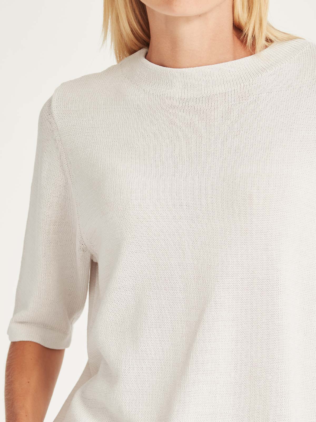 Sills Echo Knit Tee Pumice